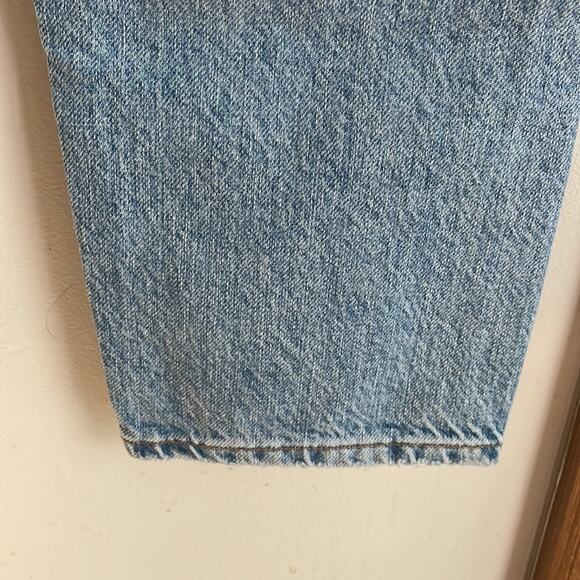 AGOLDE Jamie High Rise Classic Ripped Cotton Jeans - Picture 9 of 15